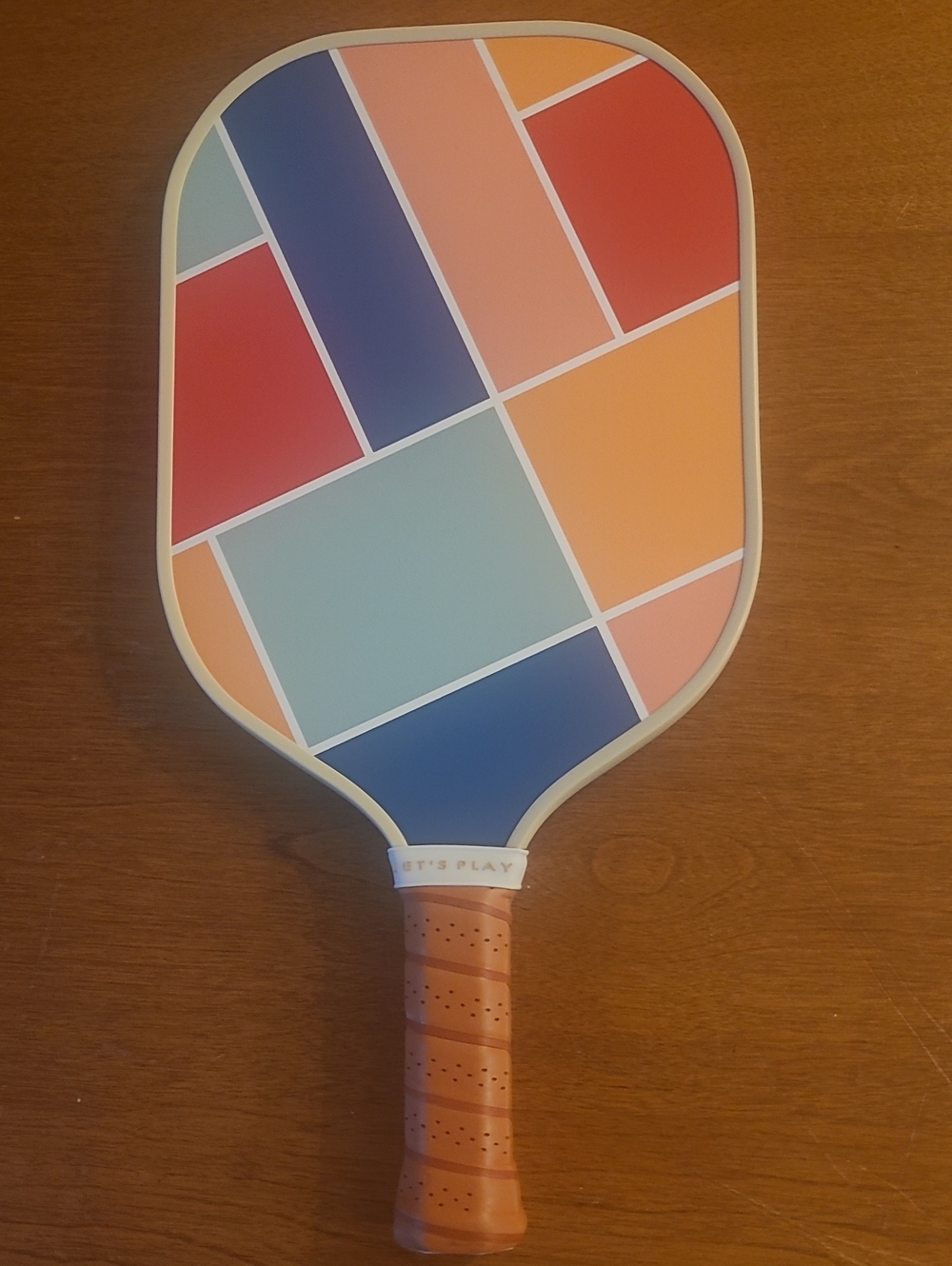 Colorblock Pickleball Paddle - Multicolor